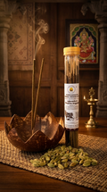 PANCHAGAVYA HERBAL CARDAMOM INFUSED DHOOP STICKS(24 STICKS)