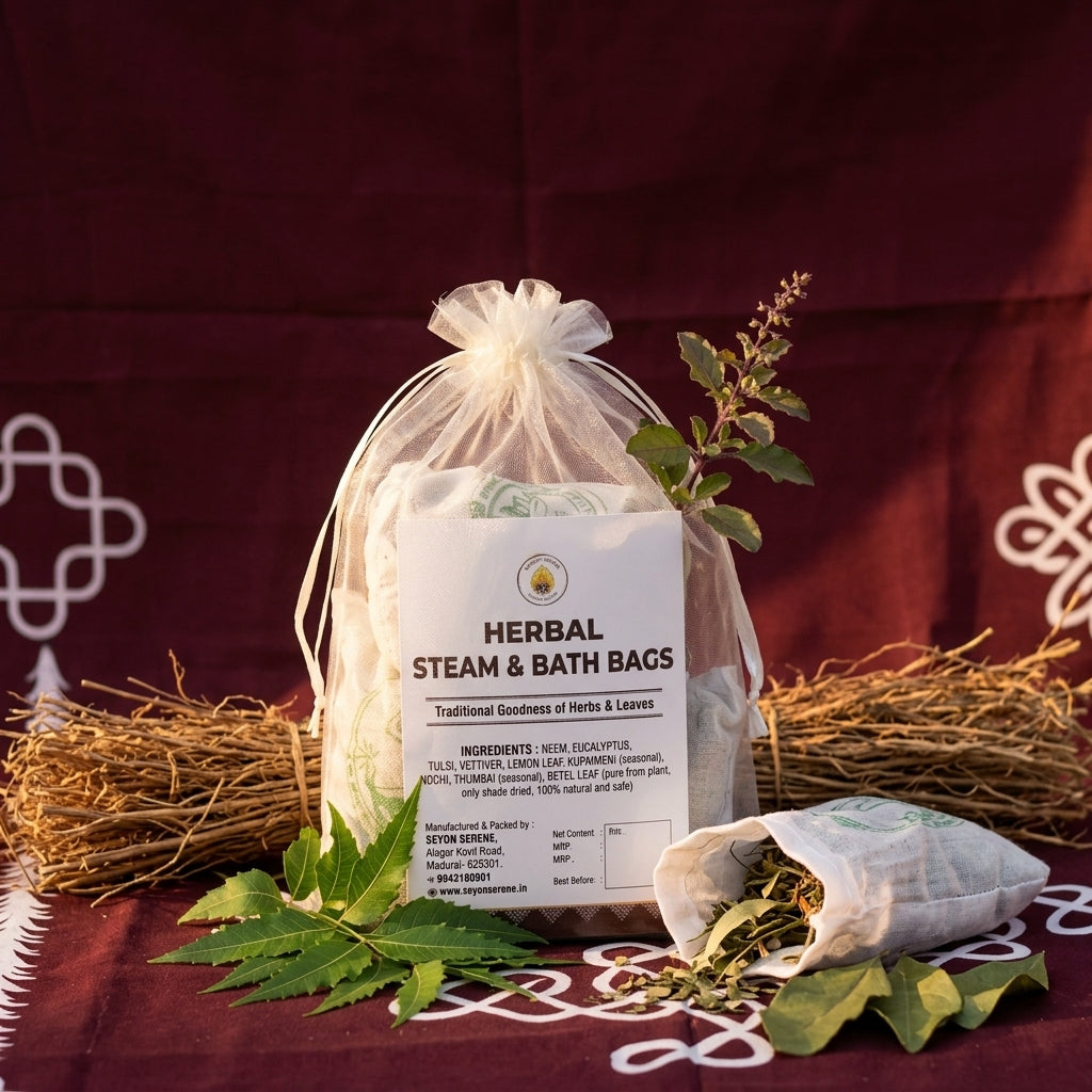 Herbal Steam & Bath Bags(3 bags)