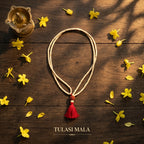 Tulasi Mala (30cm) – Sacred Tulasi Plant Beads