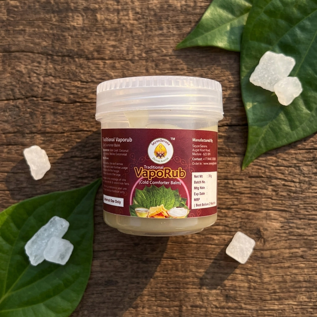 Traditional Vapor Rub – Gentle Cold Comfort Balm (35 gram)
