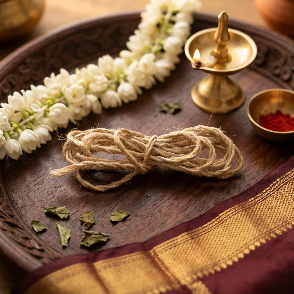 Traditional Vellerukku Waist Cord (90 cm)