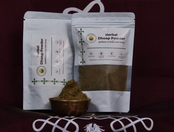 Herbal sambrani Powder (HAIR drying MILD/LOW SMOKE)